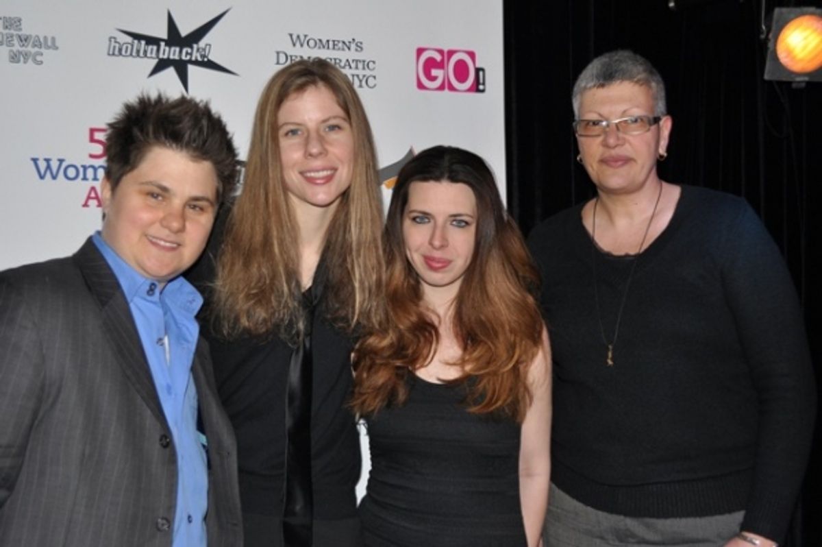 Yetta Kurlan, Carolyn Murphy, Heather Matarazzo, Cathy Marino-Thomas at 