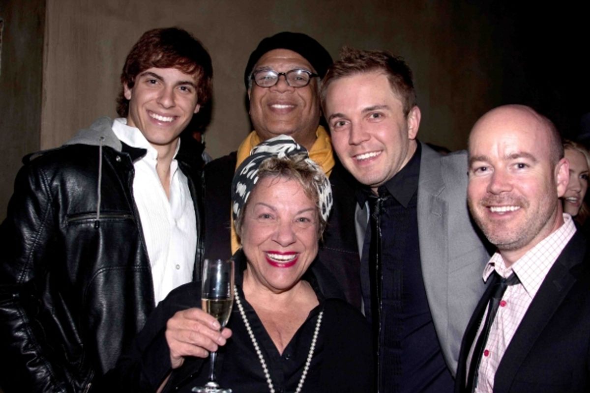 Derek Klena, Ken Page, Camille Saviola & Shane Scheel at 