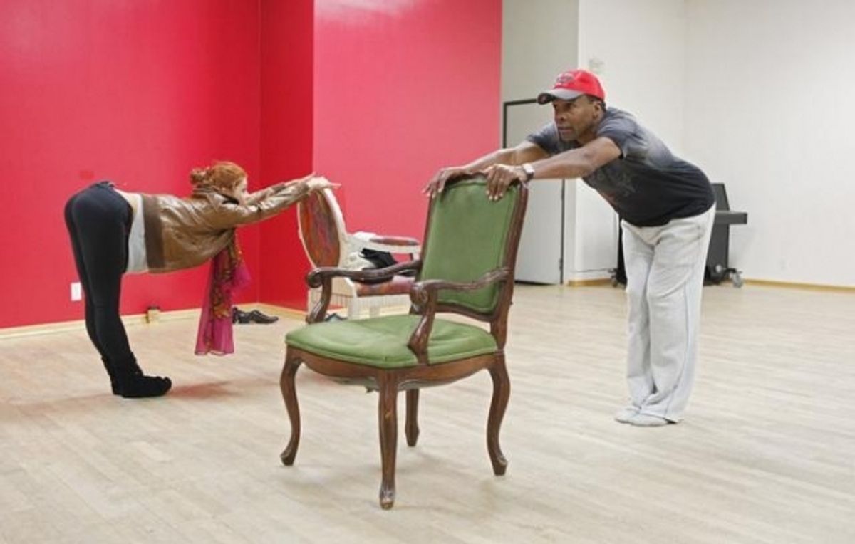 Sugar Ray Leonard, Anna Trebunskaya at 