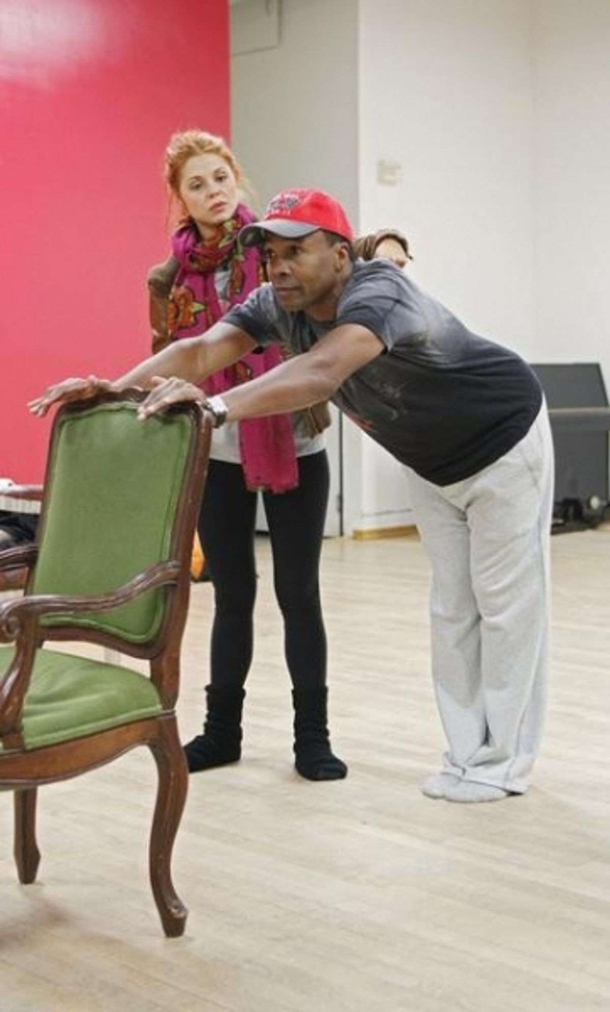 Sugar Ray Leonard, Anna Trebunskaya at 