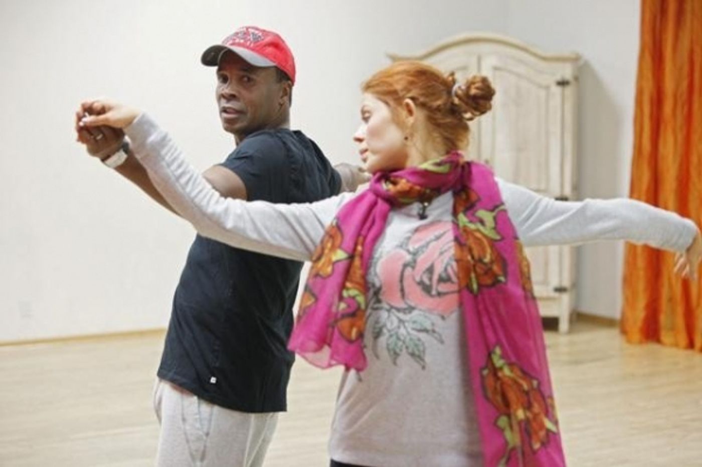 Photo Coverage: New DANCING WITH THE STARS Cast in Rehearsal  Image