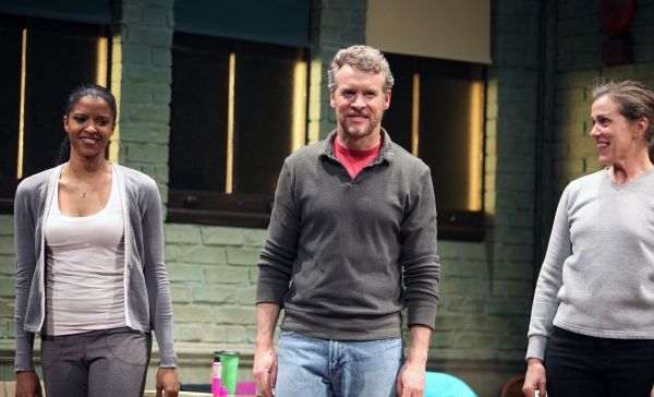 Renee Elise Goldsberry, Tate Donovan & Frances McDormand during the Opening Night Per Photo