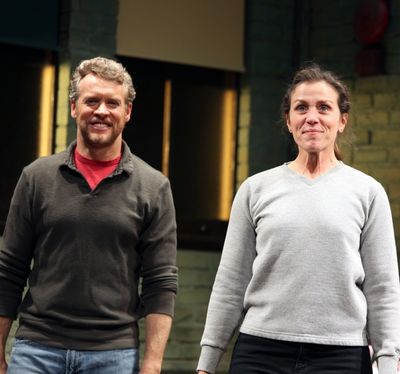 Tate Donovan & Frances McDormand during the Opening Night Performance Curtain Call fo Photo
