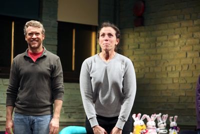 Tate Donovan & Frances McDormand during the Opening Night Performance Curtain Call fo Photo
