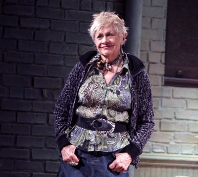 Estelle Parsons during the Opening Night Performance Curtain Call for the Manhattan T Photo