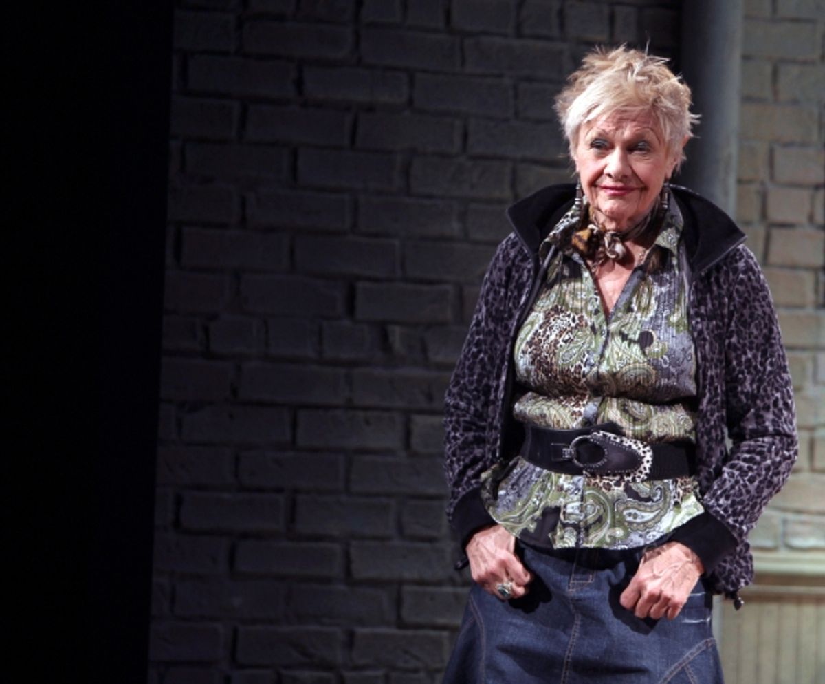 Estelle Parsons during the Opening Night Performance Curtain Call for the Manhattan Theatre Club's 'Good People' in New York City at 