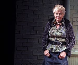 Estelle Parsons during the Opening Night Performance Curtain Call for the Manhattan T Photo