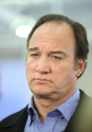 Jim Belushi attending the meet & greet for the upcoming Broadway Revival of 'Born Yes Photo