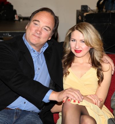 Jim Belushi & Nina Arianda attending the meet & greet for the upcoming Broadway Reviv Photo