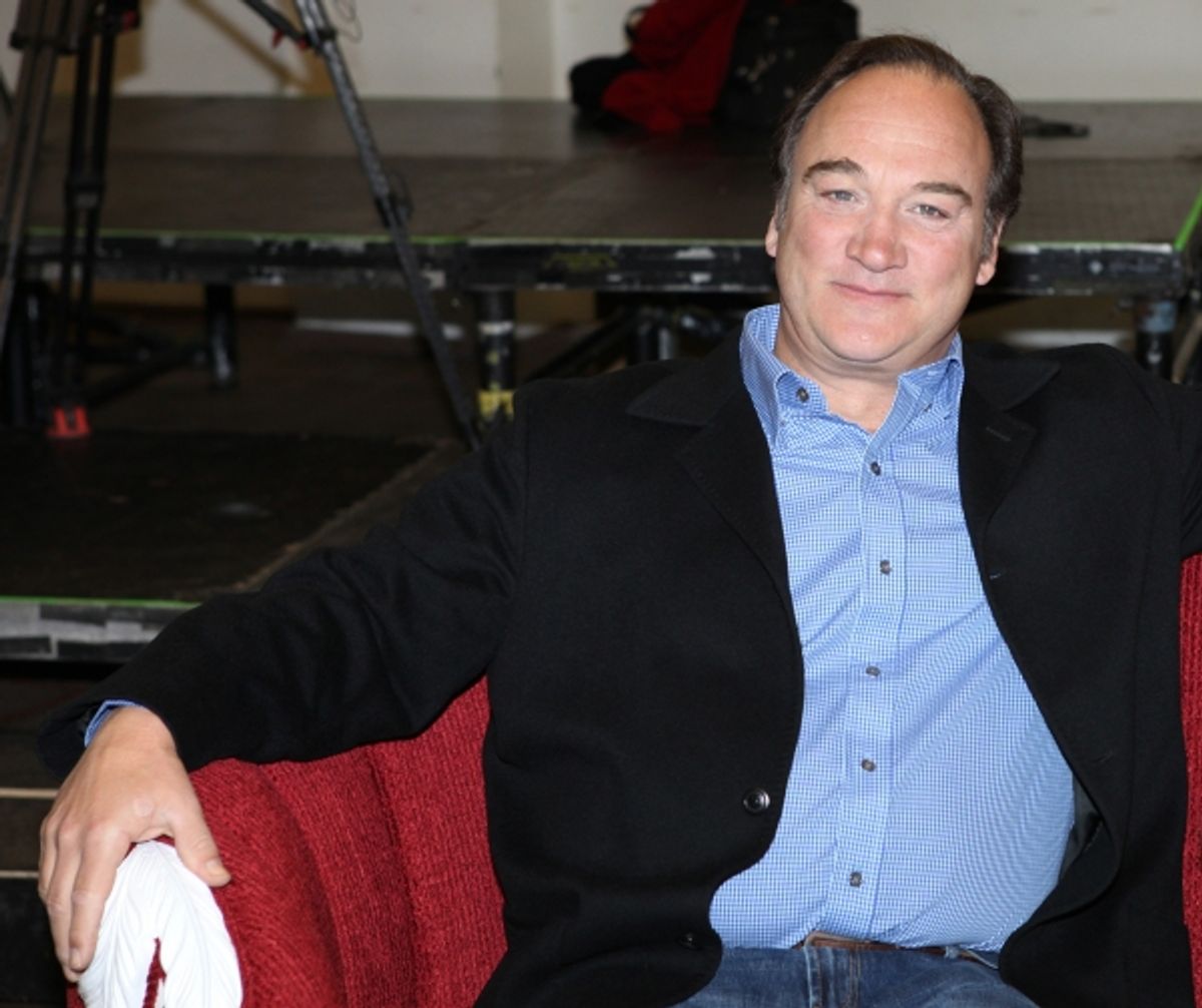 Jim Belushi attending the meet & greet for the upcoming Broadway Revival of 'Born Yesterday' at the Roundabout Rehearsal Studios in New York City. at 