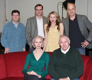 Back: Michael McCgarh, Robert Sean Leonard, Nina Arianda, Frank Wood Front: Patricia  Photo