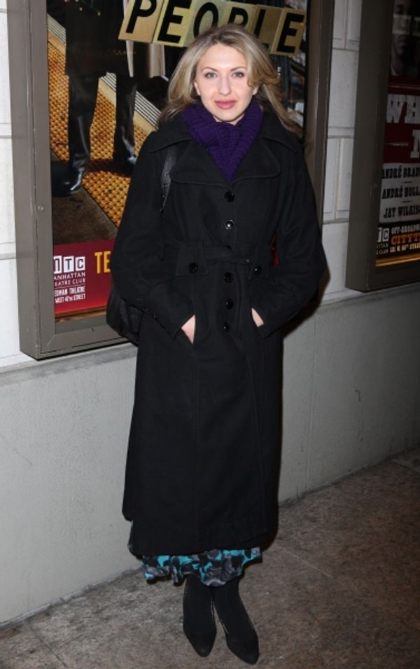 Nina Arlanda arriving for the Opening Night Performance of the Manhattan Theatre Club Photo