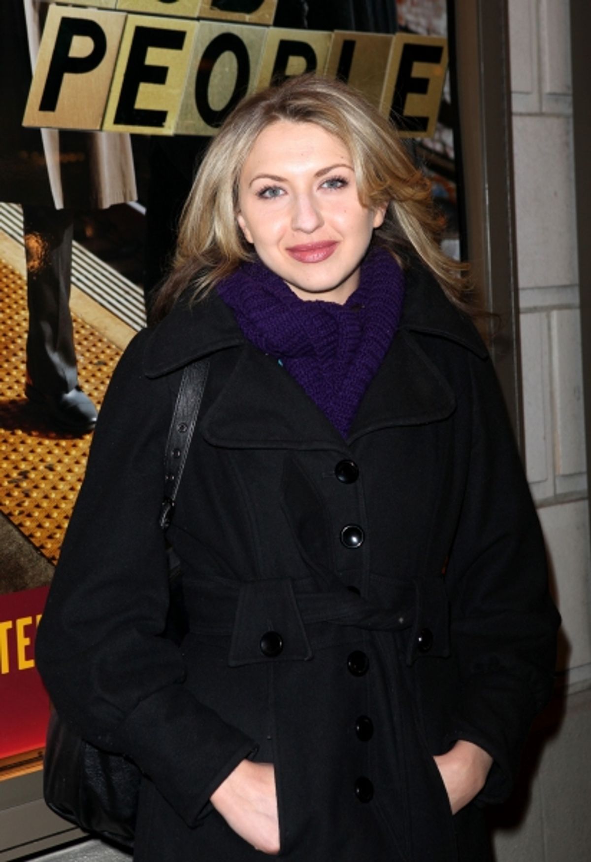 Nina Arlanda arriving for the Opening Night Performance of the Manhattan Theatre Club's 'Good People'  in New York City. at 