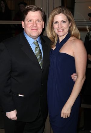 David Lindsay-Abaire & Christine Lindsay-Abaire arriving for the Opening Night Perfor Photo