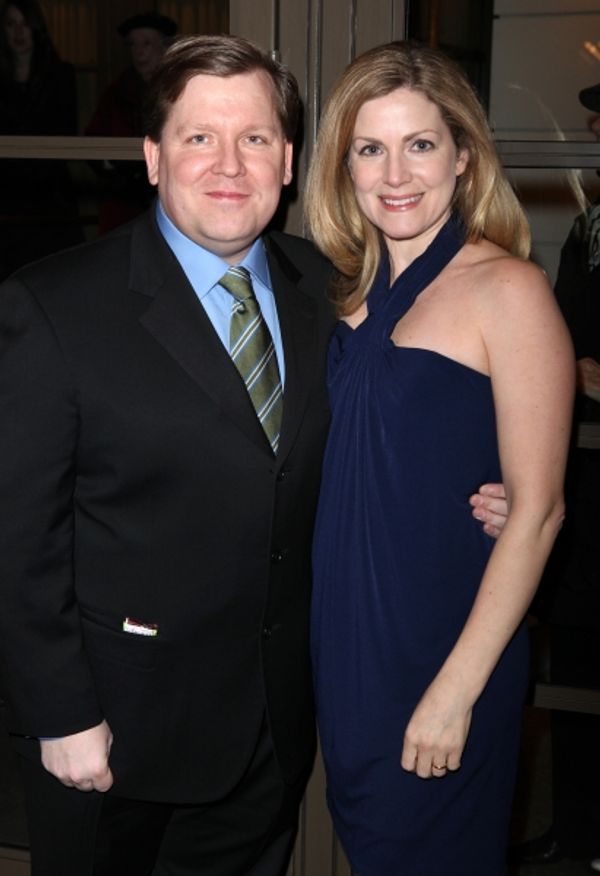 David Lindsay-Abaire & Christine Lindsay-Abaire arriving for the Opening Night Perfor Photo