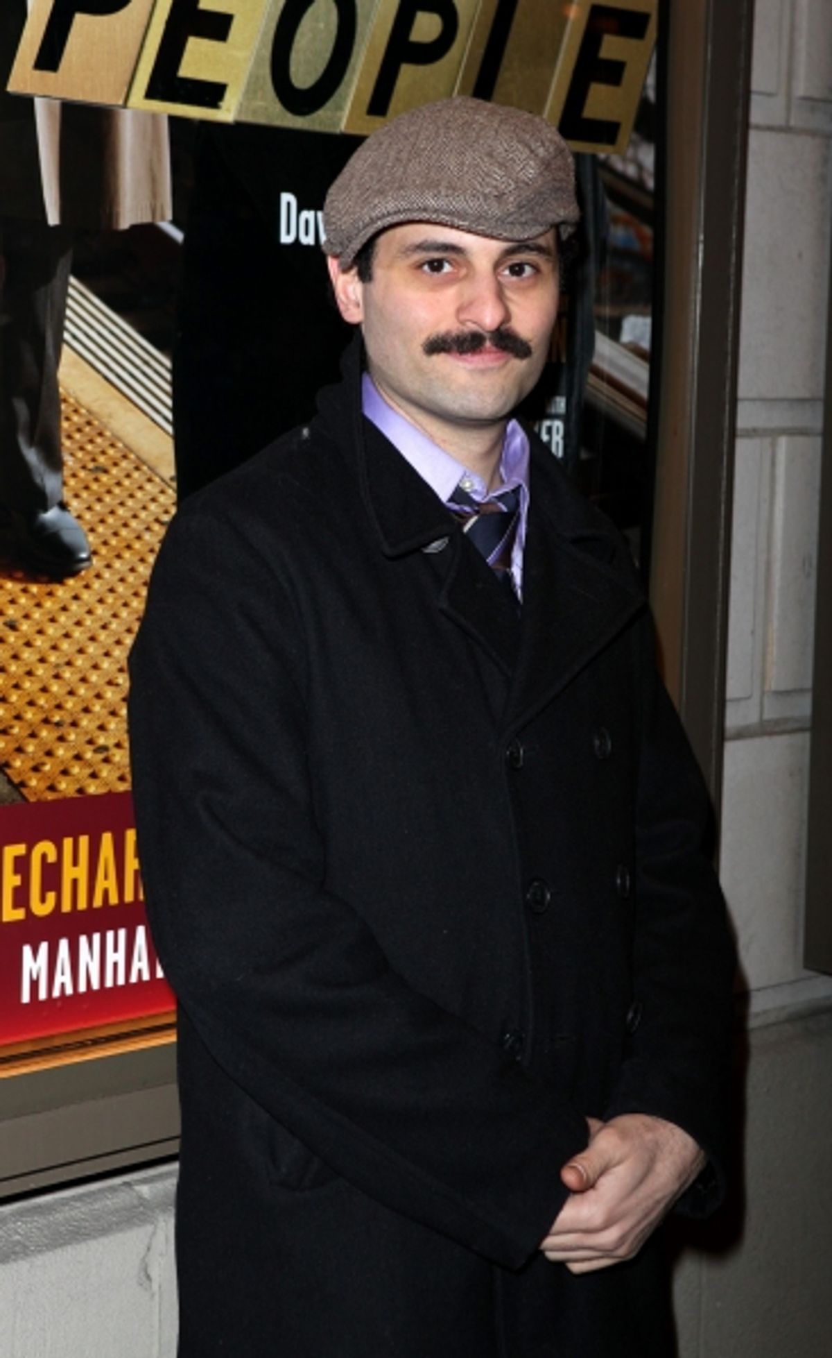 Arian Moayed arriving for the Opening Night Performance of the Manhattan Theatre Club's 'Good People'  in New York City. at 