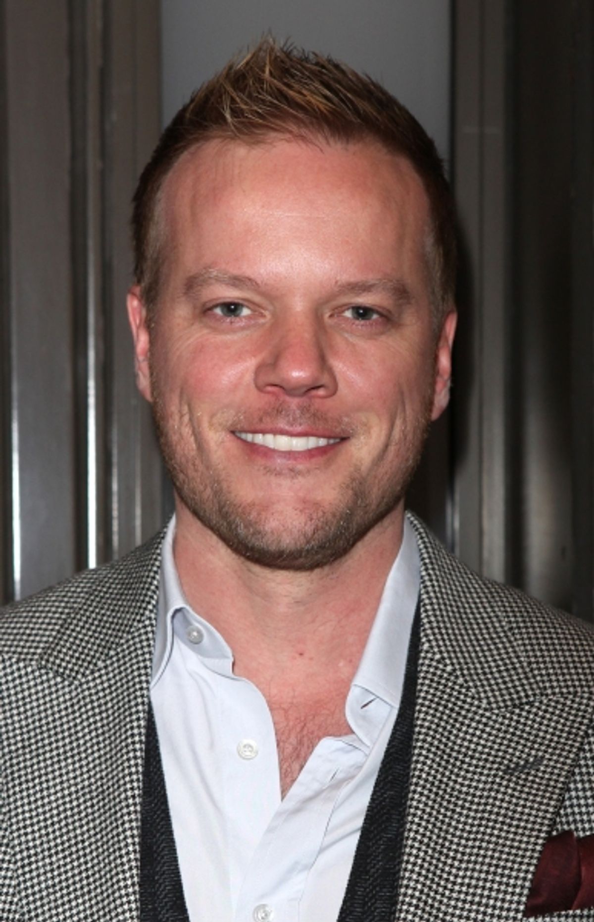 Jason Moore arriving for the Opening Night Performance of the Manhattan Theatre Club's 'Good People'  in New York City. at 
