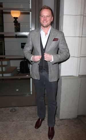 Jason Moore arriving for the Opening Night Performance of the Manhattan Theatre Club's 'Good People' in New York City. @ BroadwayWorld Jason Moore arriving for the Opening Night Performance of the Manhattan Theatre Club' Photo