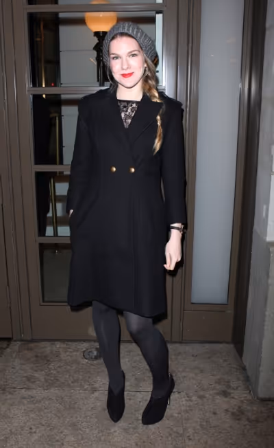 Lily Rabe arriving for the Opening Night Performance of the Manhattan Theatre Club's  Photo