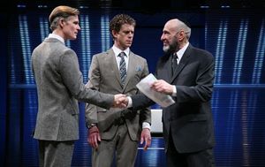 Tom Nelis, Lucas Hall and F. Murray Abraham Photo