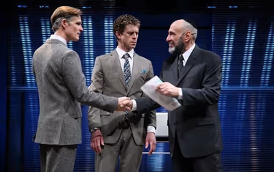Tom Nelis, Lucas Hall and F. Murray Abraham Photo