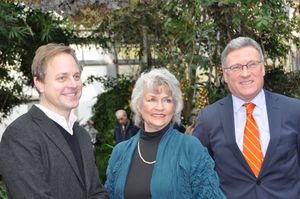 Scott Pask, Louise Kerz Hirschfeld and Gregory Long Photo