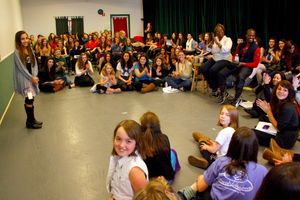 Lillias White works with a student of Broadway Artists Alliance @ BroadwayWorld Lillias White works with a student of Broadway Artists Alliance Photo