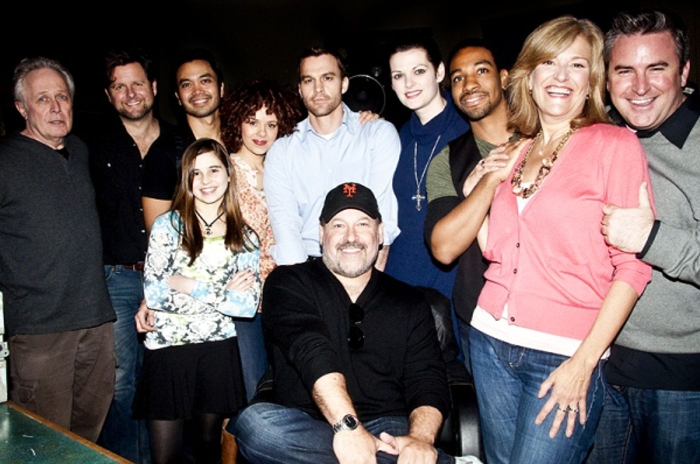 Photo Coverage: WONDERLAND Cast in the Recording Studio  Image