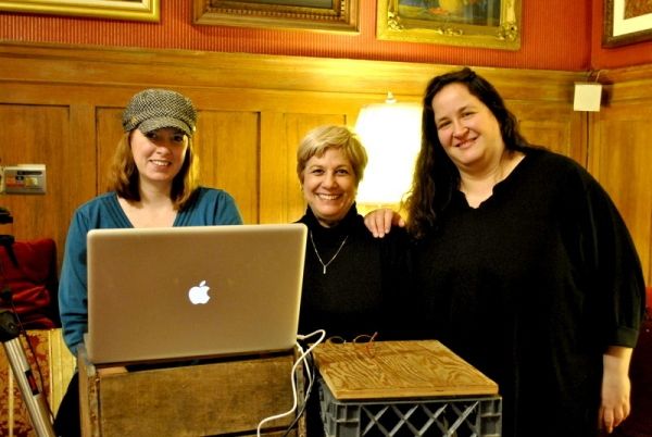associate Kimberly Graham, Judy Henderson and accompanist Rachel Kaufman
 Photo