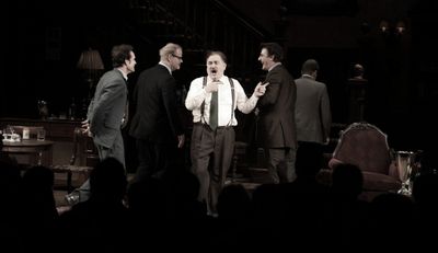 Jason Patric, Jim Gaffigan, Brian Cox, Chris Noth & Keifer Sutherland during the Open Photo