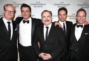 Jim Gaffigan, Chris Noth, Brian Cox, Jason Patric and Kiefer Sutherland attending the Opening Night Performance After Party for 'That Championship Season' at Gotham Hall in New York City. @ BroadwayWorld Jim Gaffigan, Chris Noth, Brian Cox, Jason Patric and Kiefer Sutherland attending th Photo