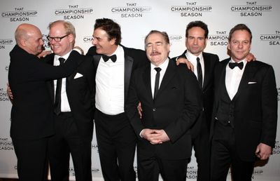 Jim Gaffigan, Chris Noth, Gregory Mosher, Brian Cox, Jason Patric and Kiefer Sutherla Photo