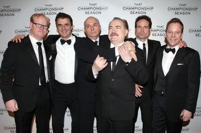 Jim Gaffigan, Chris Noth, Gregory Mosher, Brian Cox, Jason Patric and Kiefer Sutherla Photo