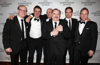 Jim Gaffigan, Chris Noth, Gregory Mosher, Brian Cox, Jason Patric and Kiefer Sutherla Photo