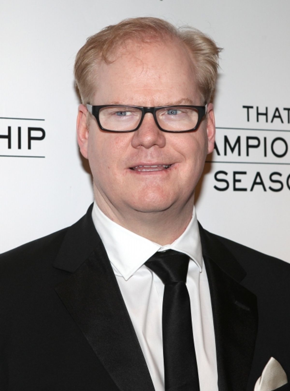 Jim Gaffigan attending the Opening Night Performance After Party for  'That Championship Season' at Gotham Hall in New York City. at 