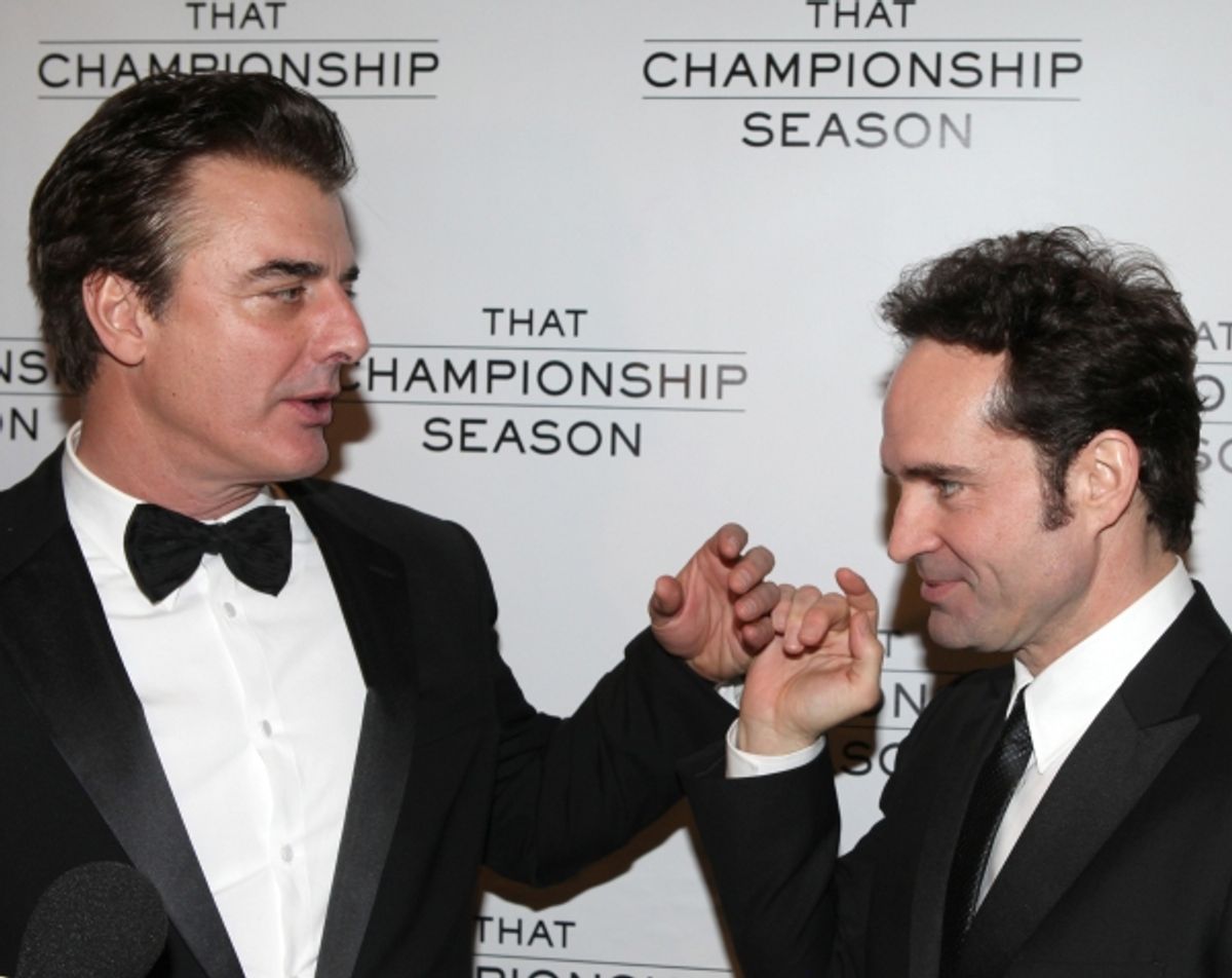 Chris Noth & Jason Patric attending the Opening Night Performance After Party for  'That Championship Season' at Gotham Hall in New York City. at 