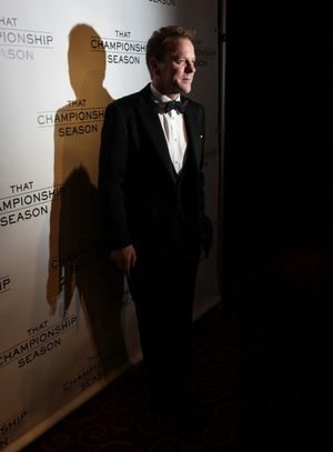 Kiefer Sutherland attending the Opening Night Performance After Party for 'That Championship Season' at Gotham Hall in New York City. @ BroadwayWorld Kiefer Sutherland attending the Opening Night Performance After Party for 'That Cham Photo