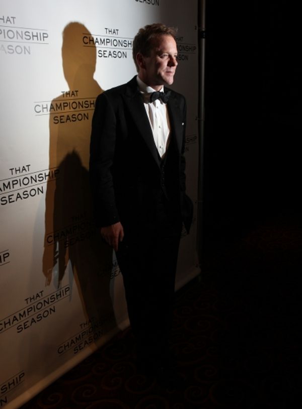 Kiefer Sutherland attending the Opening Night Performance After Party for  'That Cham Photo
