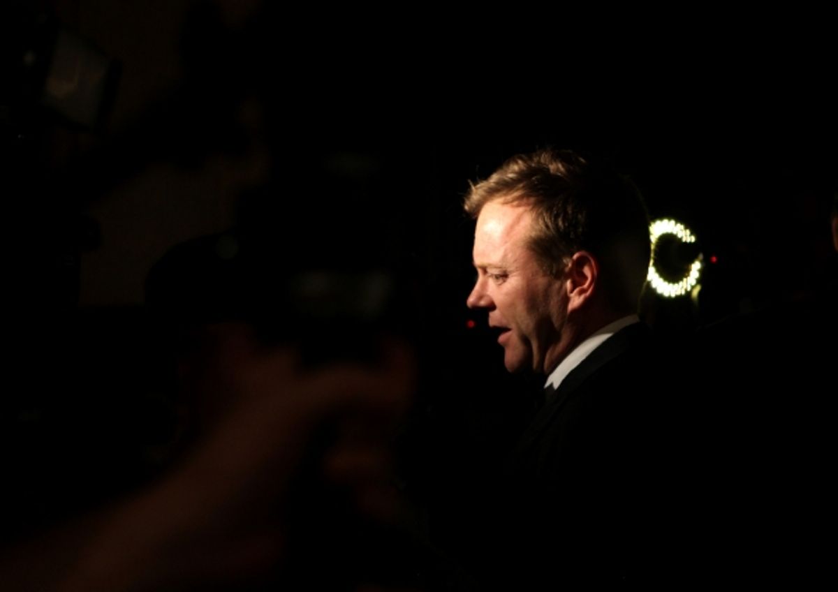 Kiefer Sutherland attending the Opening Night Performance After Party for  'That Championship Season' at Gotham Hall in New York City. at 