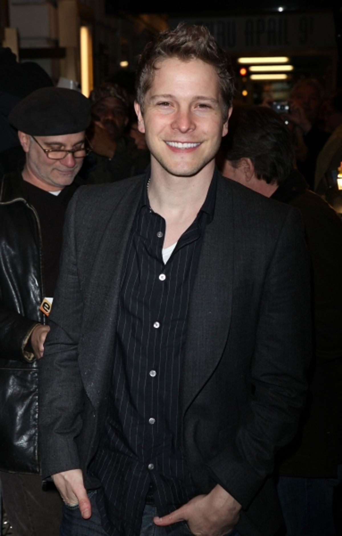 Matt  Czuchry attending the Opening Night Performance of  'That Championship Season' at the Bernard B. Jacobs Theatre  in New York City. at 
