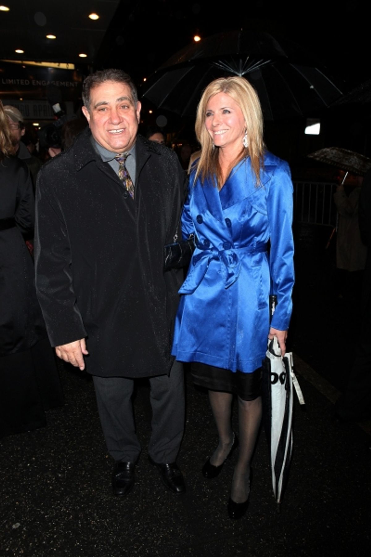 Dan Lauria & guest attending the Opening Night Performance of  'That Championship Season' at the Bernard B. Jacobs Theatre  in New York City. at 