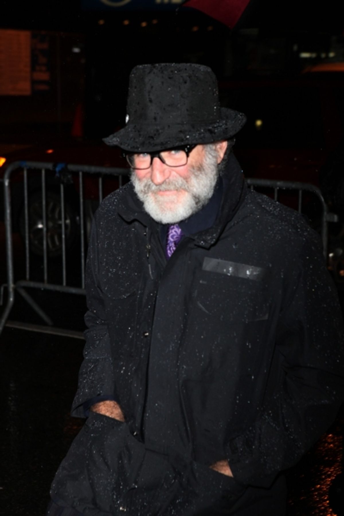 Robin Williams attending the Opening Night Performance of  'That Championship Season' at the Bernard B. Jacobs Theatre  in New York City. at 
