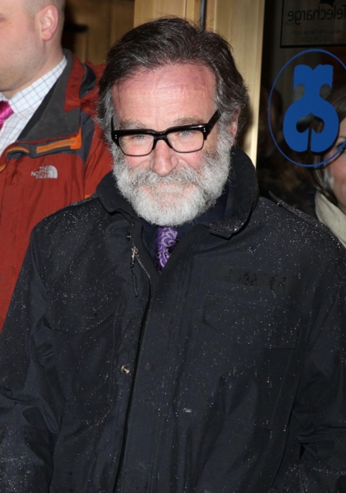 Robin Williams attending the Opening Night Performance of  'That Championship Season' at the Bernard B. Jacobs Theatre  in New York City. at 