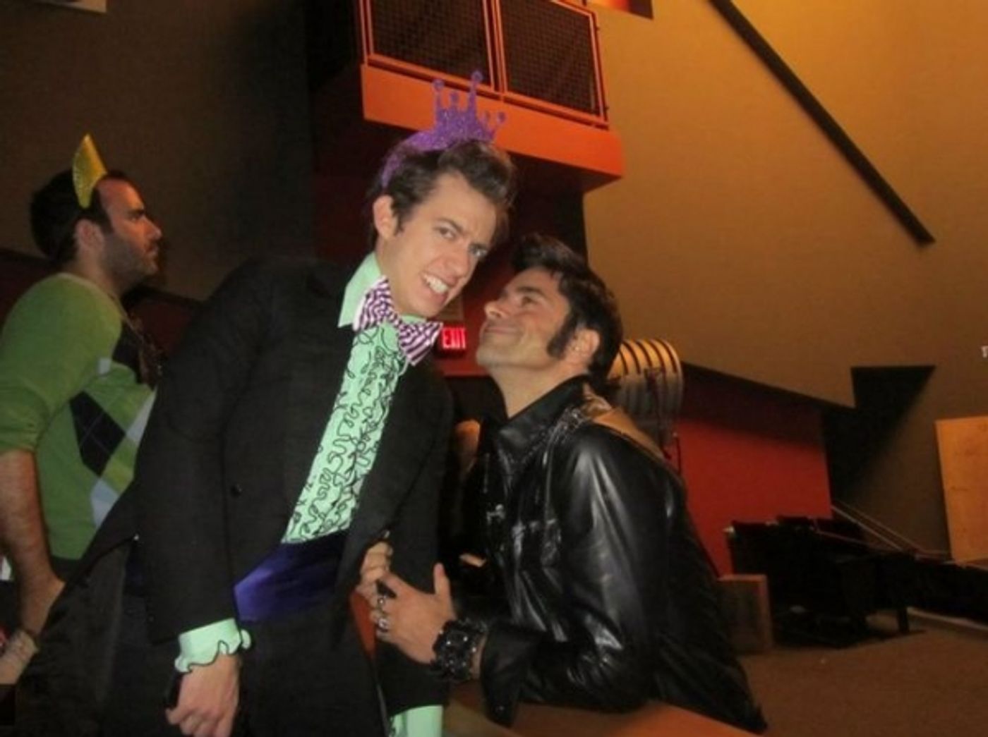 Photo Flash: John Stamos Shares GLEE Photos  Image