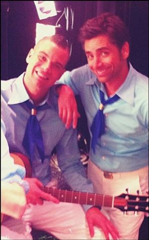 Mark Salling, John Stamos Photo