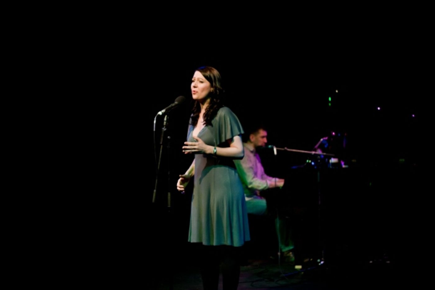 Photo Flash: Hadley Fraser, Rosalie Craig, et al. Sing Bobby Cronin  Image