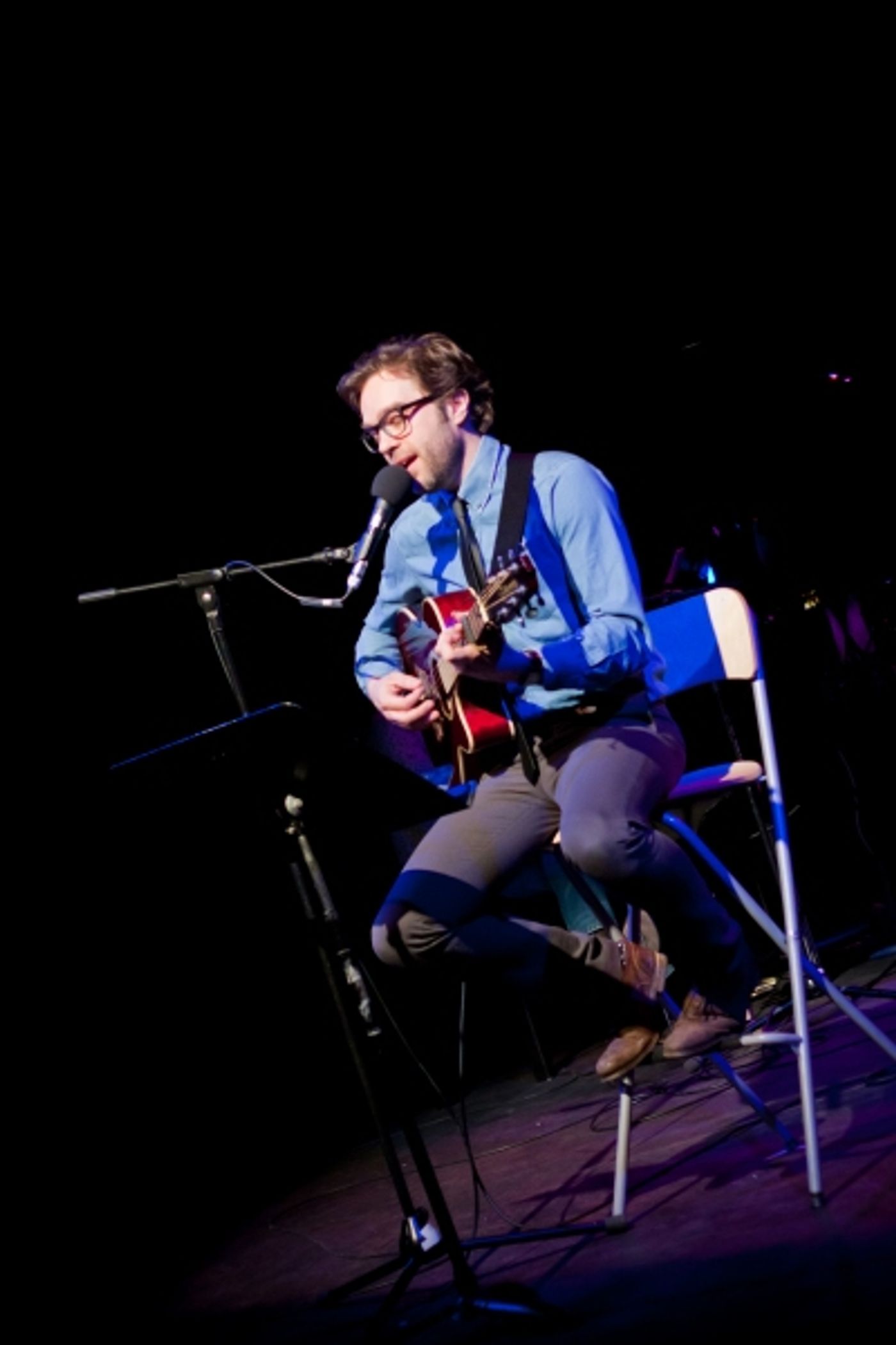 Photo Flash: Hadley Fraser, Rosalie Craig, et al. Sing Bobby Cronin  Image