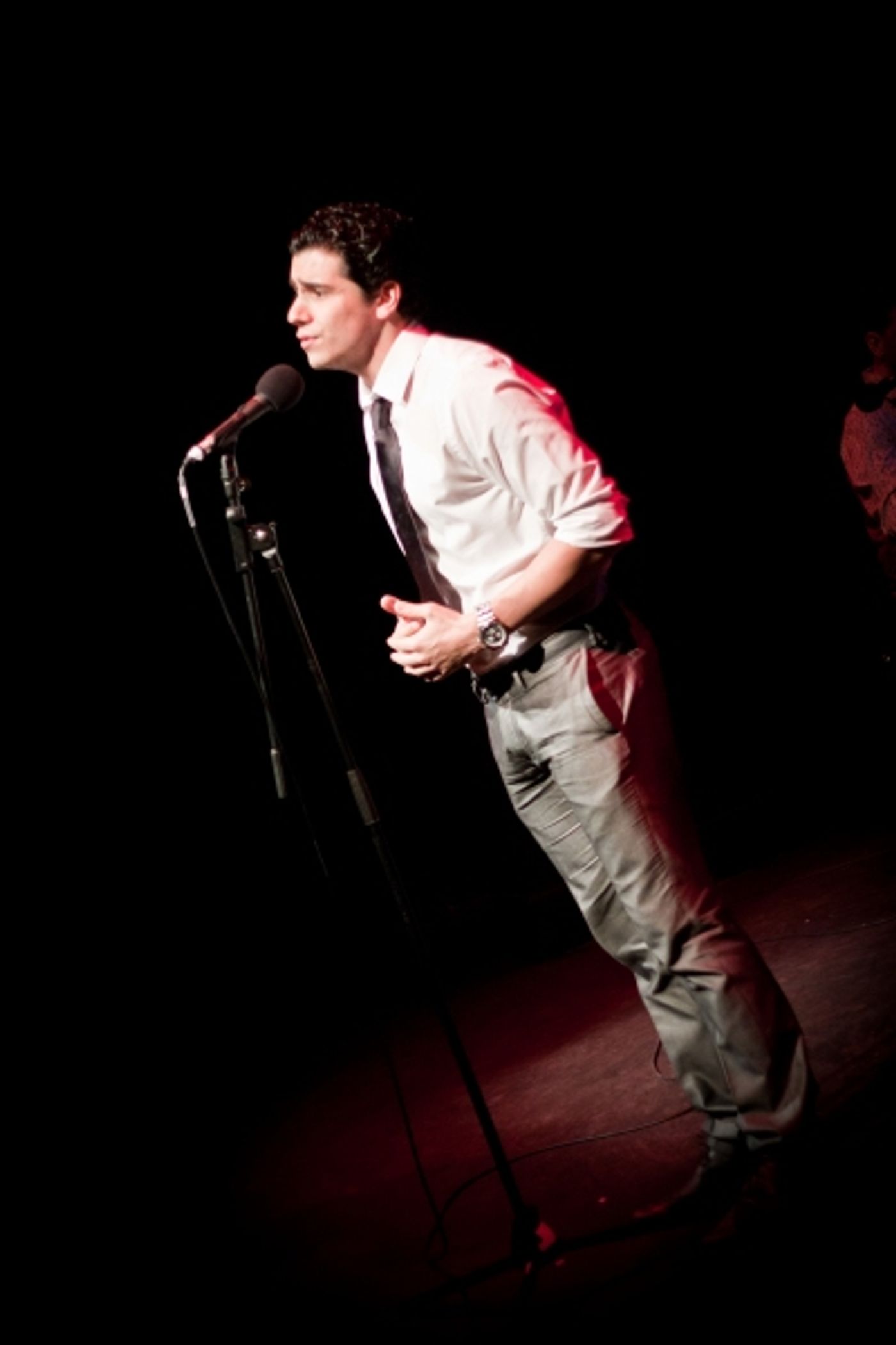 Photo Flash: Hadley Fraser, Rosalie Craig, et al. Sing Bobby Cronin  Image