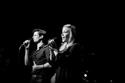 Mark Evans, Natasha Barnes Photo