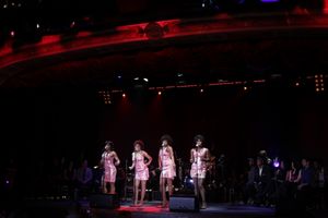 The Shirelles played by Kyra Da Costa, Crystal Starr Knighton, Erica Ash & Christina Sajous performing a Sneek Peek of the New Broadway Musical 'Baby It's You' at the Hard Rock Cafe in New York City. @ BroadwayWorld The Shirelles played by Kyra Da Costa, Crystal Starr Knighton, Erica Ash & Christina Photo
